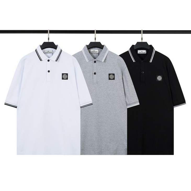 Picture of Stone Island Polo Shirts Short _SKUStoneIslandM-2XLc2tx63925441